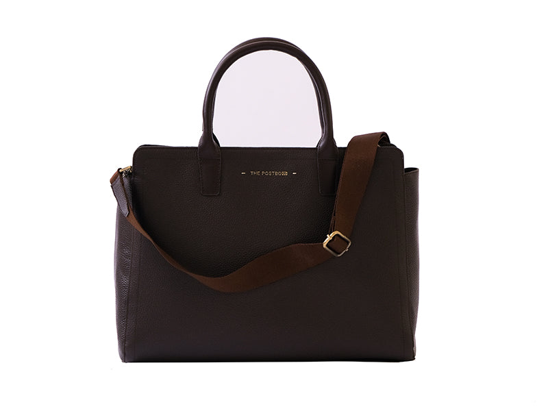 Hyde Work Bag / Dark Tan