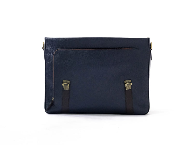 Covent Messenger - Blue & Dark Tan