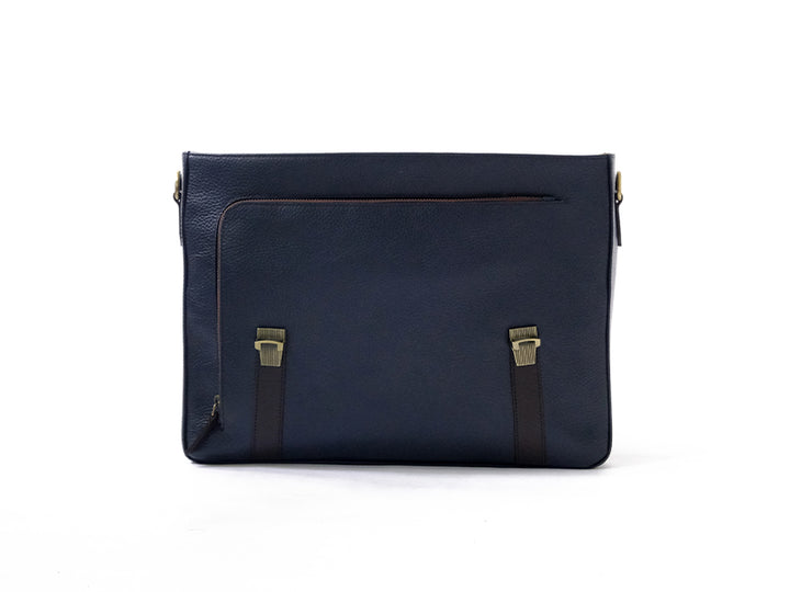 Covent Messenger - Blue & Dark Tan