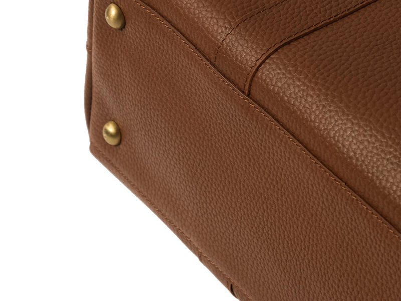 CECE - Leather Work Tote / Classic Tan