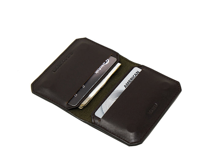 Unity Card & Cash Wallet / Moss Green