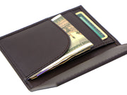Capra - Card & Cash Wallet / Dark Tan