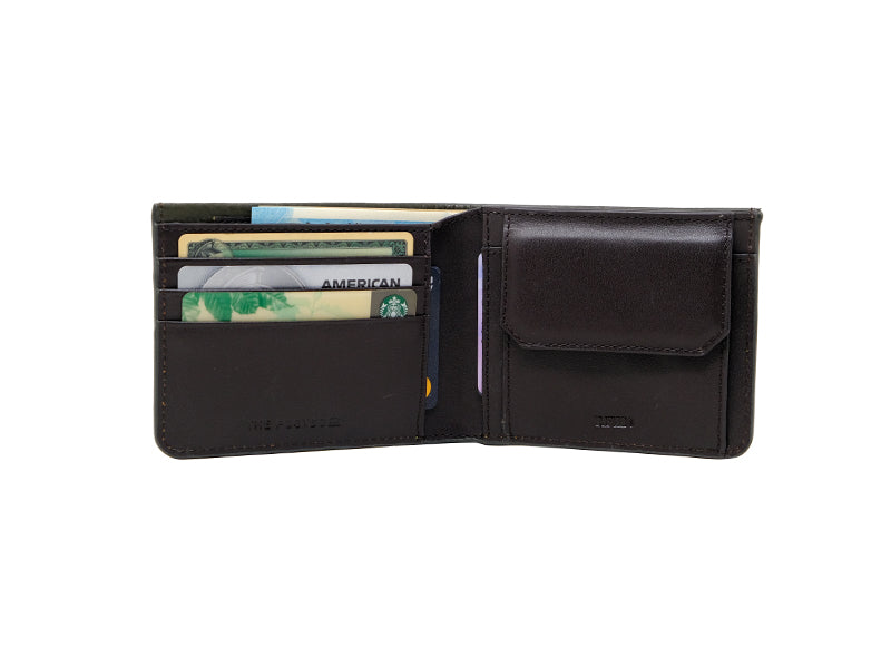 Manhattan Bifold Wallet - Moss Green