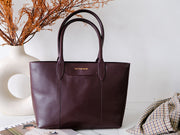 Milan Handbag / Burgundy