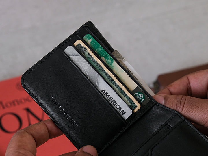 Manhattan Bifold Wallet - Black