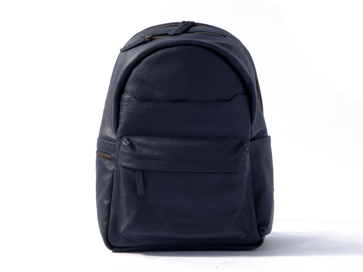 Pondi Backpack - Blue Nappa Leather