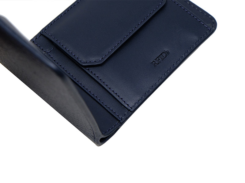 Manhattan Bifold Wallet - Deep Sea Blue