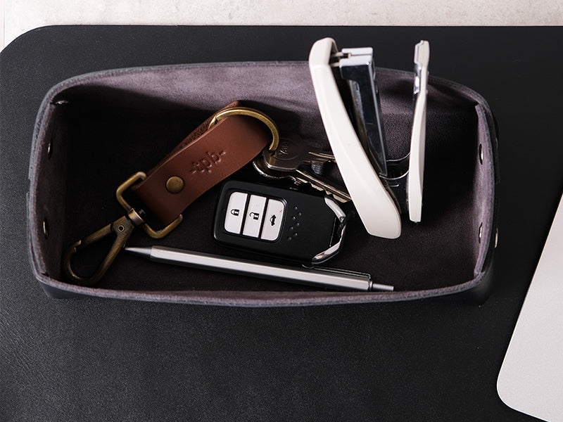 Dean Messenger - Laptop Workbag (Charcoal) + Desk Tray - Black (Regular)