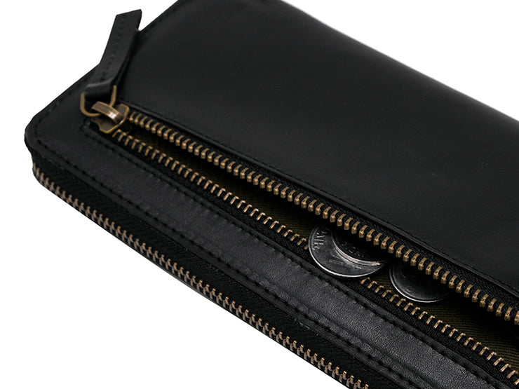 Ella 2.0 - Mobile Zipper Wallet / Black
