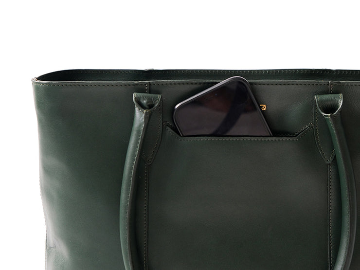 Milan Handbag / Emerald Green
