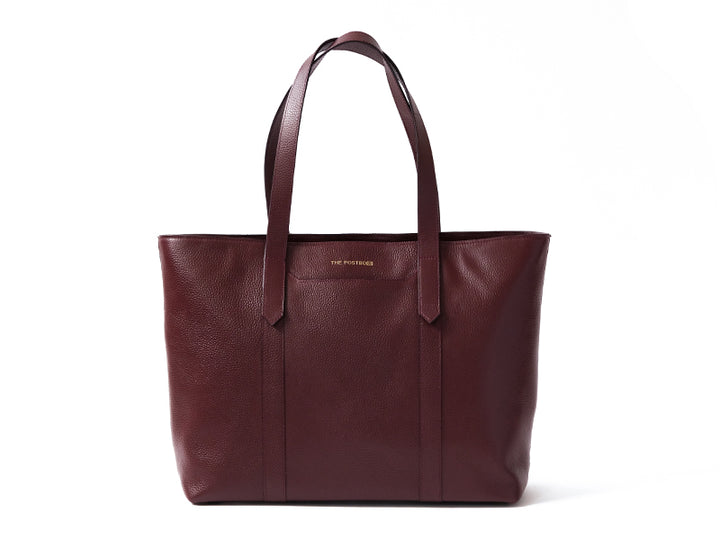 CECE - Leather Work Tote / Burgundy