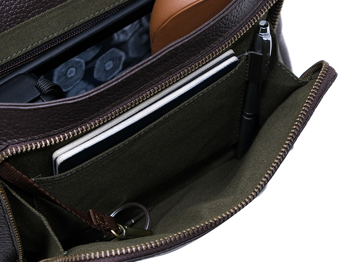 Corte Cross Body - Dark Tan