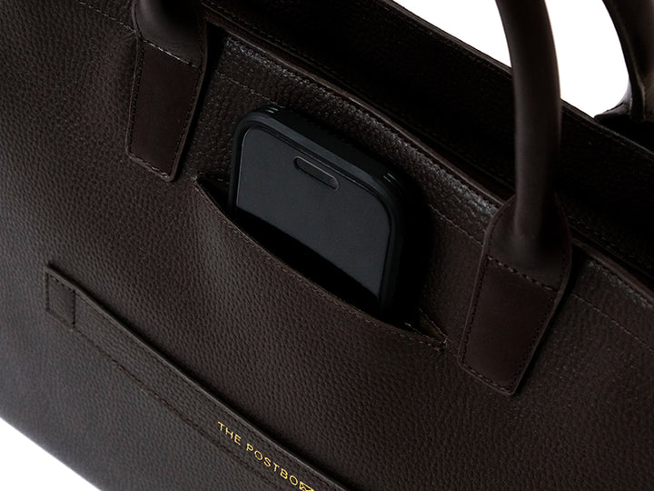 Hyde Work Bag / Dark Tan