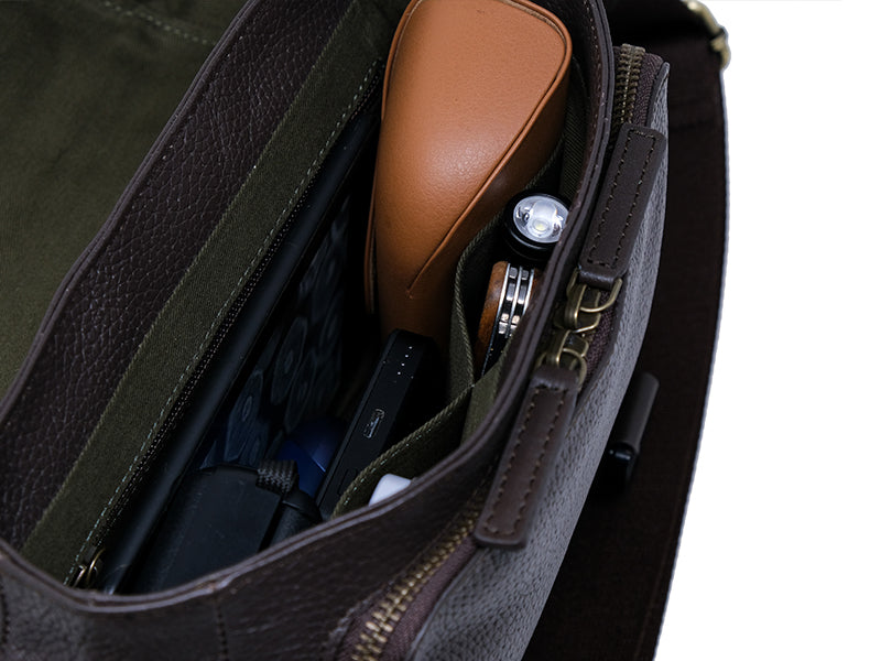 Corte Cross Body - Dark Tan