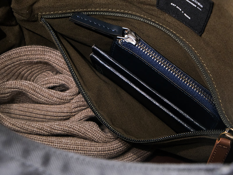 Reine Rolltop Backpack - Forest Green