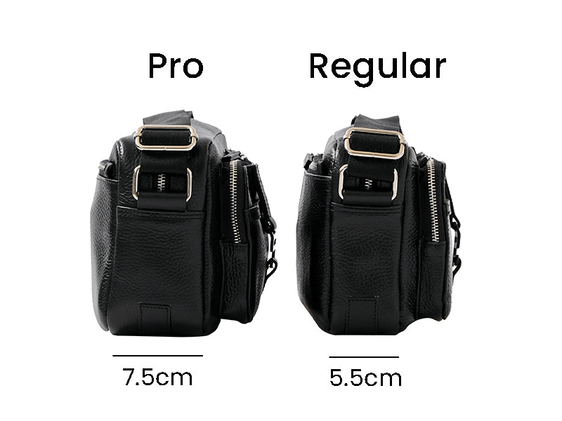 Osaka Cross Body Sling - Black / Nappa Leather – The Postbox