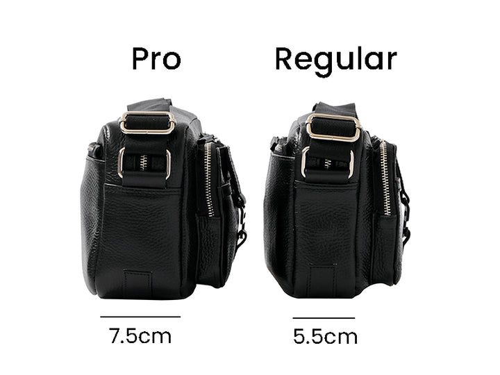 Osaka Cross Body Sling - Black / Nappa Leather