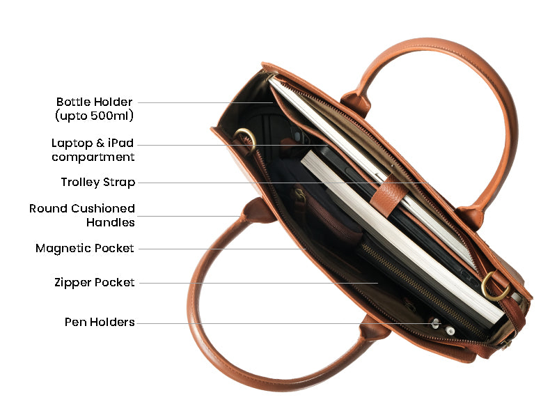 Hyde Work Bag / Classic Tan