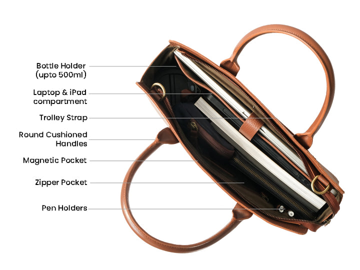 Hyde Work Bag / Classic Tan