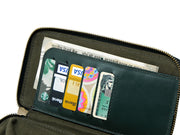 Ella 2.0 - Mobile Zipper Wallet / Emerald Green
