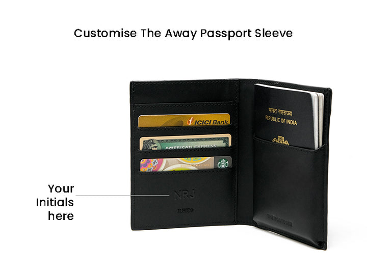 Away Travel Wallet - Black