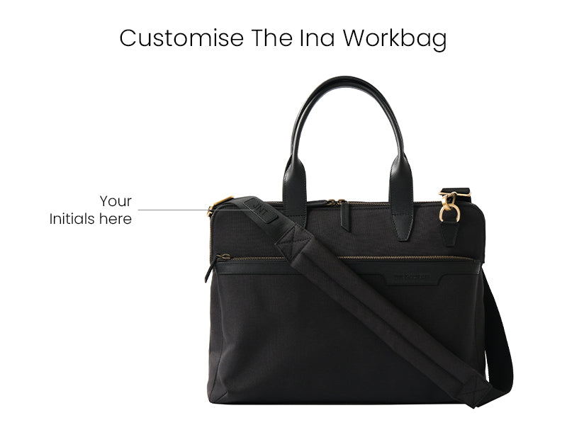 Ina Work Bag - Charcoal