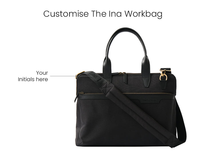 Ina Work Bag - Charcoal