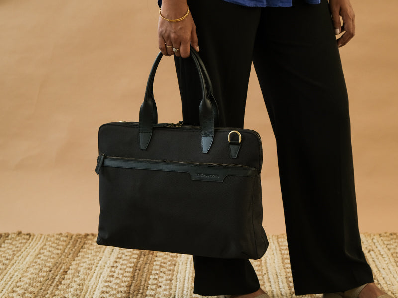 Ina Work Bag - Charcoal