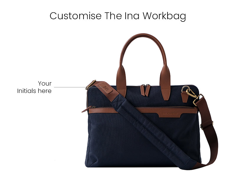 Ina Work Bag - Oxford Blue