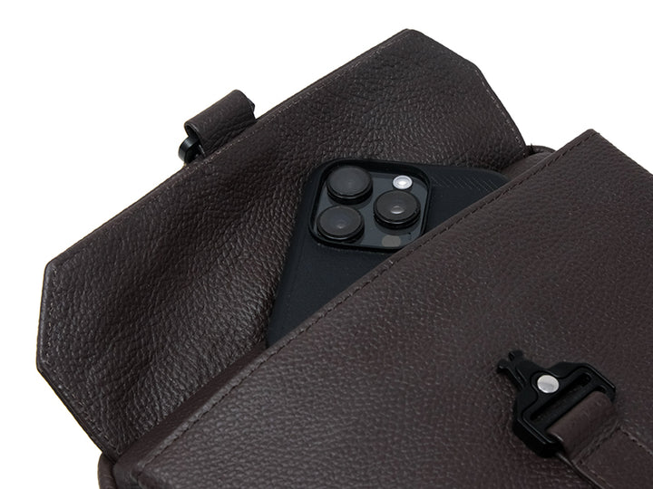 Toba Crossbody - Dark Tan