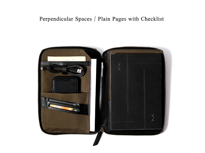 Imagine - Notepad Organiser / Black – The Postbox