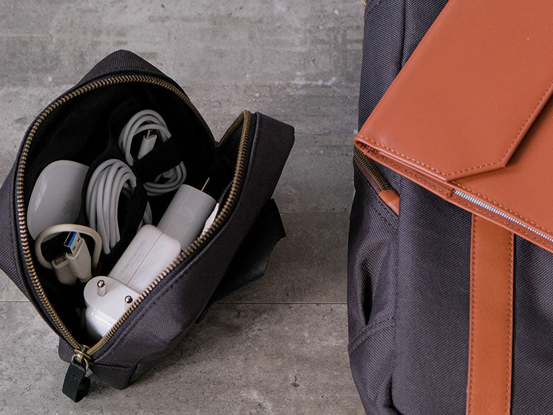 Transit 4.0 Backpack - Charcoal Cordura & Genuine Leather - 15L – The ...
