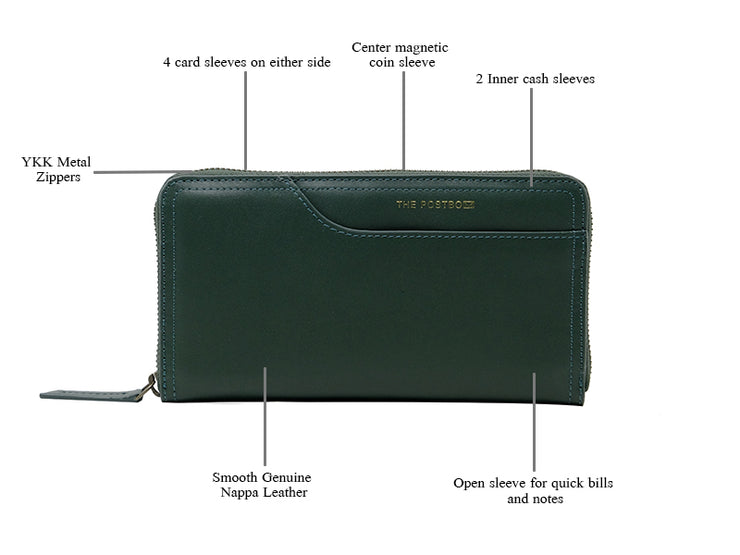 Kate Spade Madison Large Slim Bifold Saffiano Leather Wallet Green KC579  $179 | eBay