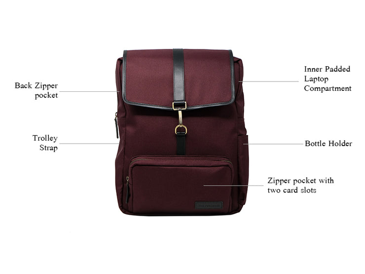 Alton Backpack - Red Earth