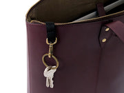 CECE - Leather Work Tote / Burgundy