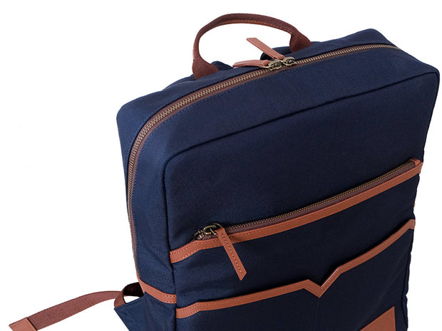 The Arles Backpack 2.0 - Oxford Blue