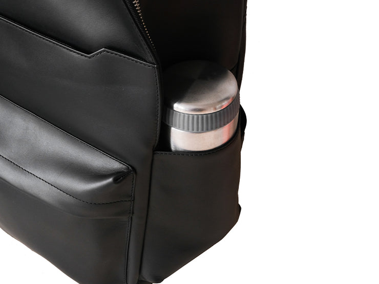 Pondi Backpack - Black Nappa Leather