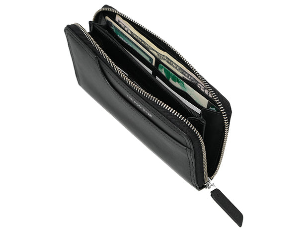 Oslo - Long Zipper Wallet / Black