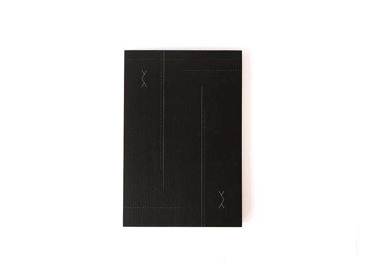 Perpendicular spaces - A5 Notepad
