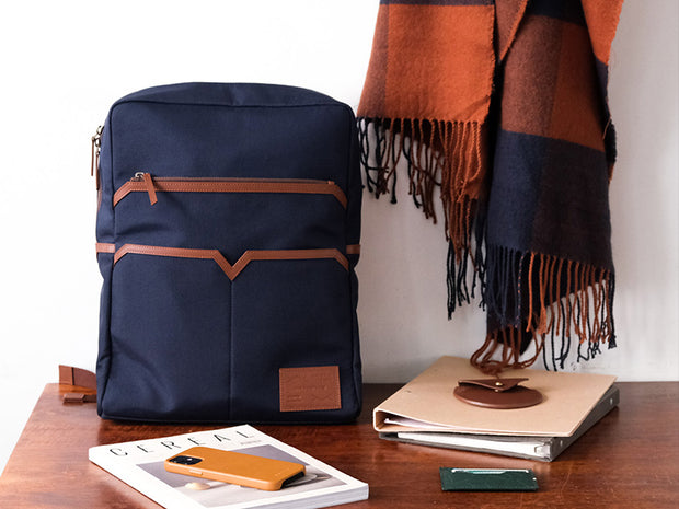 The Arles Backpack 2.0 - Oxford Blue