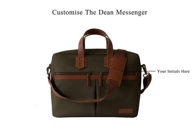 Dean Messenger - Laptop Workbag (Forest Green)