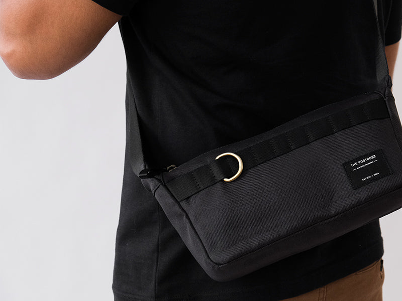 Pondi Backpack + Nara crossbody - Charcoal