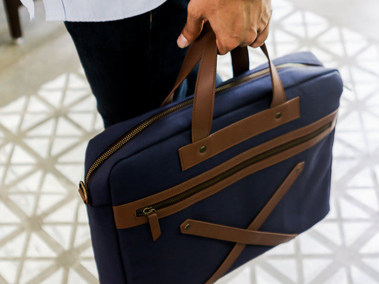 The Arrival - Laptop Workbag (Oxford Blue)