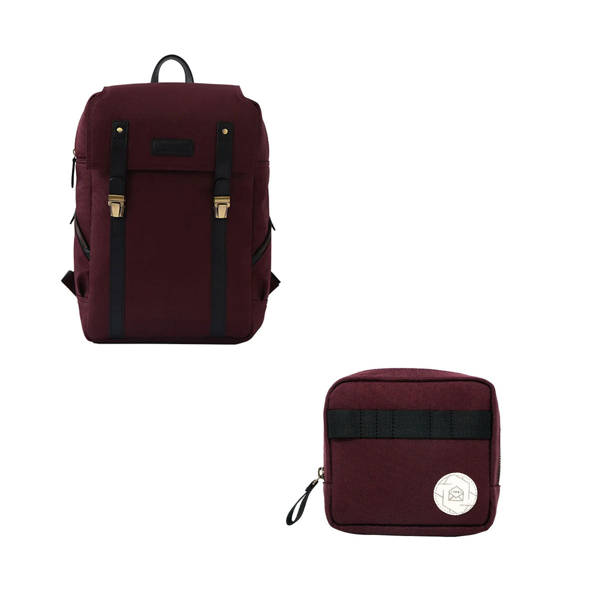 Transit 4.0 Backpack - Red Earth Cordura and Genuine Black Leather ...