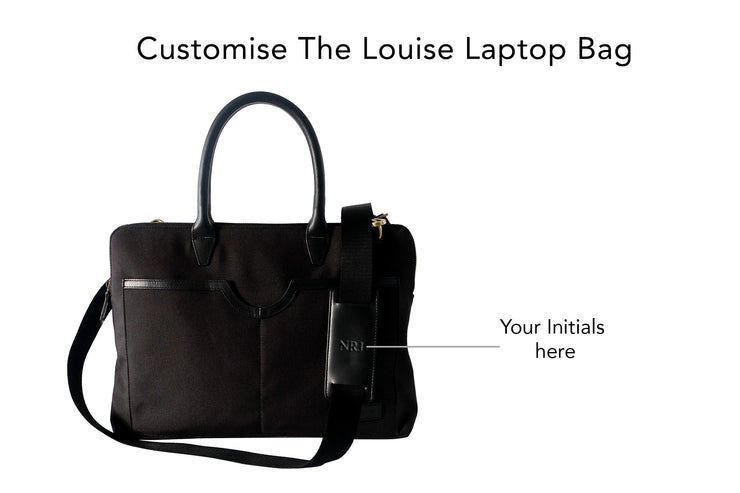 Louise Laptop Bag (Charcoal)