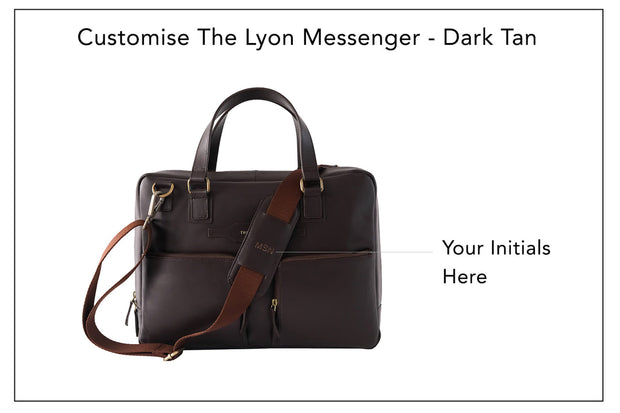 Lyon Messenger - Dark Tan