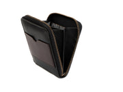 Piquant - Classic Zipper Wallet (Carbon Black)