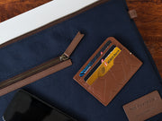 Sterling Card Holder - Classic Tan