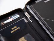 Voyager Passport Wallet - Black